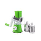 Manual Vegetable Drum cutter Slicer Multifunctional Round Slicer