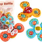 3PCS Rattle Suction Baby Toys Set Fun